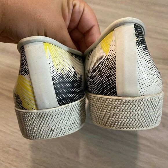 Cougar Womens Samba Rain White Pineapple Waterproof Slip On Comfort Shoes Size 9 - Picture 5 of 7